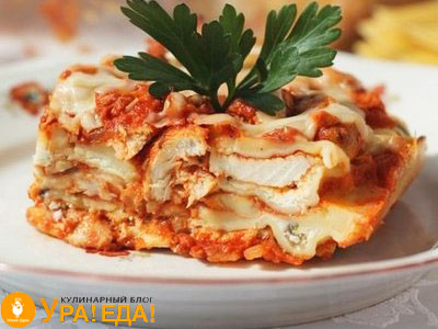 куриная лазанья